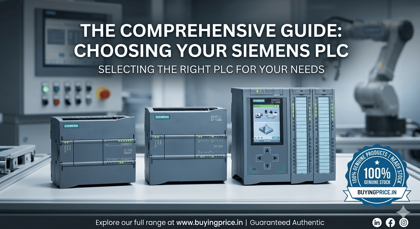 Siemens PLC Price in India 2025 — S7-200, S7-1200 & S7-1500 Wholesale Rates